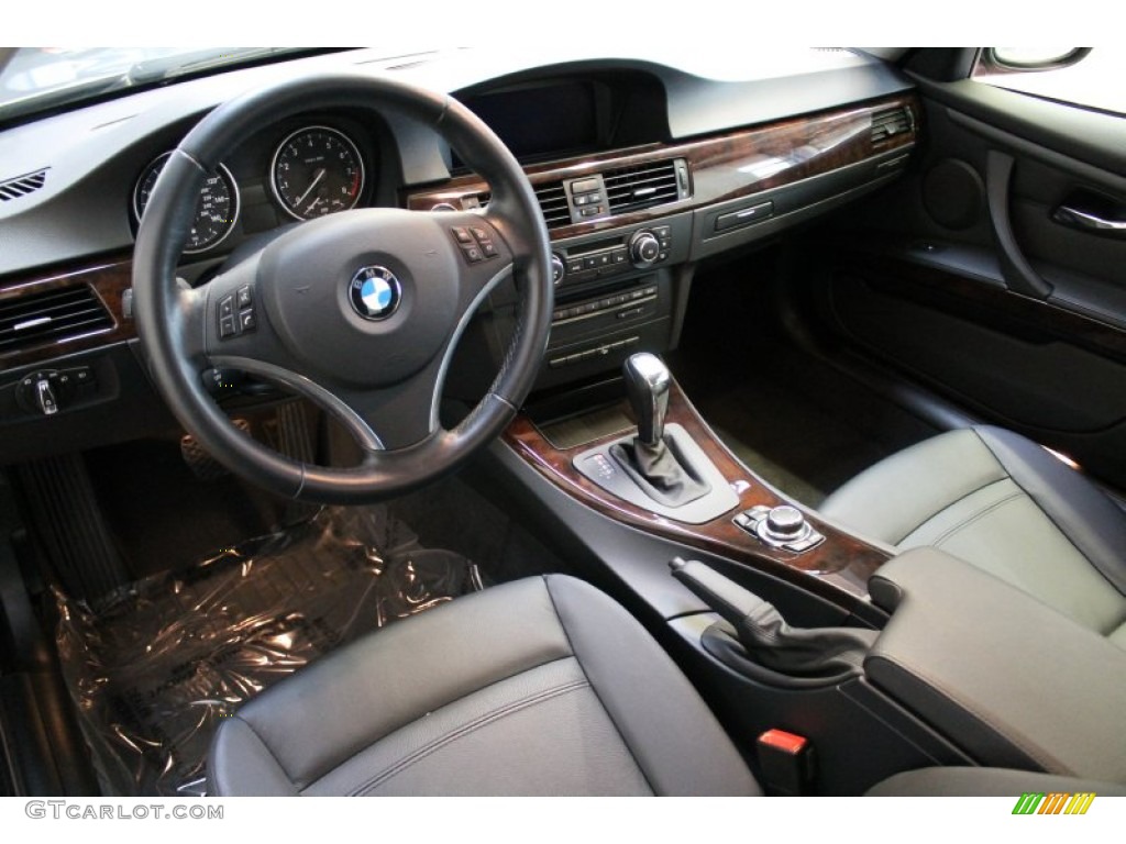 2011 3 Series 328i xDrive Coupe - Space Gray Metallic / Black photo #8