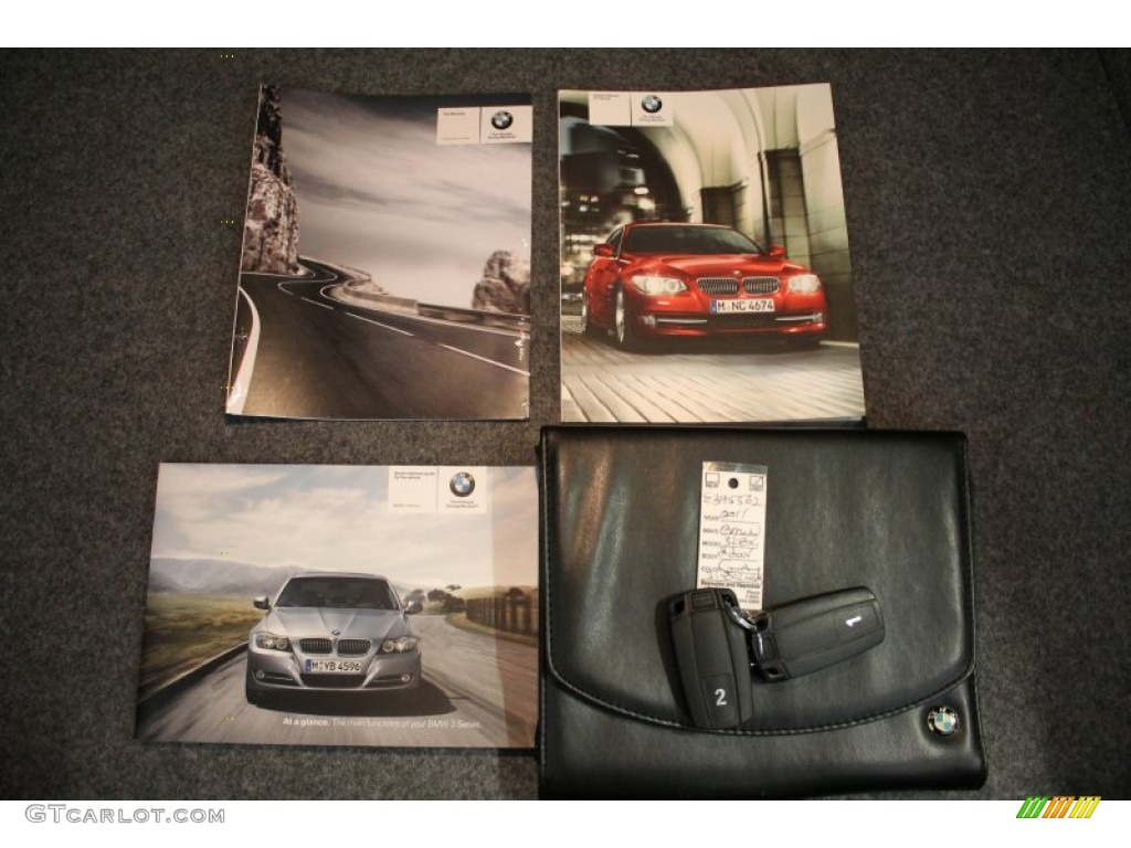 2011 3 Series 328i xDrive Coupe - Space Gray Metallic / Black photo #17