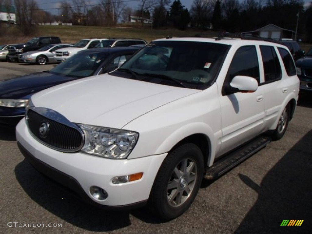 2004 Rainier CXL AWD - Olympic White / Medium Pewter photo #3