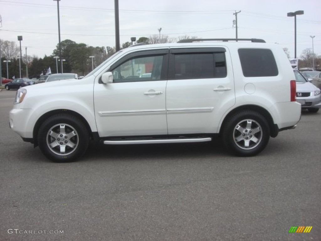 2011 Pilot Touring 4WD - White Diamond Pearl / Gray photo #3