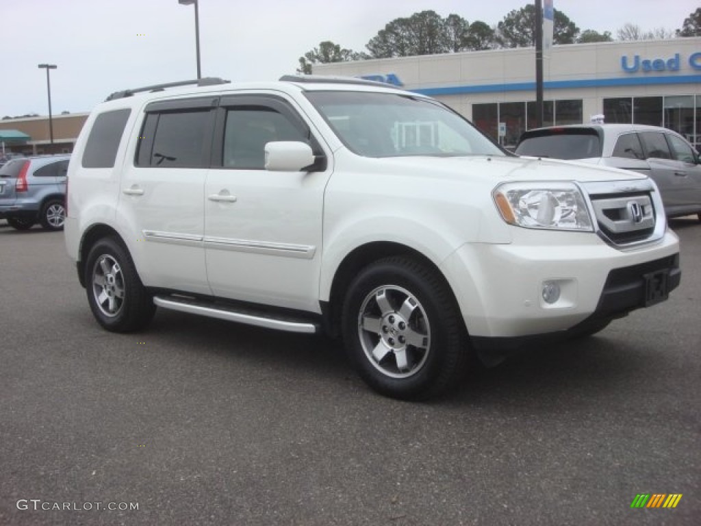 2011 Pilot Touring 4WD - White Diamond Pearl / Gray photo #7