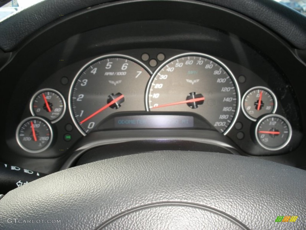 2009 Chevrolet Corvette Convertible Gauges Photo #79377223