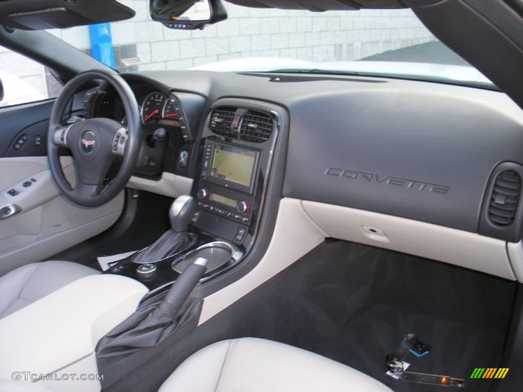 2009 Chevrolet Corvette Convertible Titanium Gray Dashboard Photo #79377358