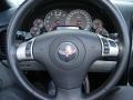 Titanium Gray 2009 Chevrolet Corvette Convertible Steering Wheel