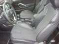 Black 2012 Hyundai Veloster Standard Veloster Model Interior Color