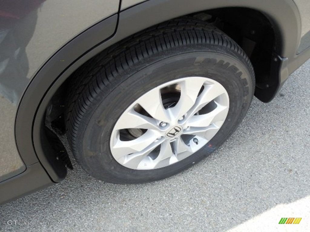 2013 CR-V EX-L AWD - Polished Metal Metallic / Gray photo #15