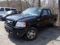 2008 Black Ford F150 XL SuperCab 4x4  photo #3