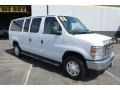 Oxford White 2008 Ford E Series Van E350 Super Duty XLT Passenger