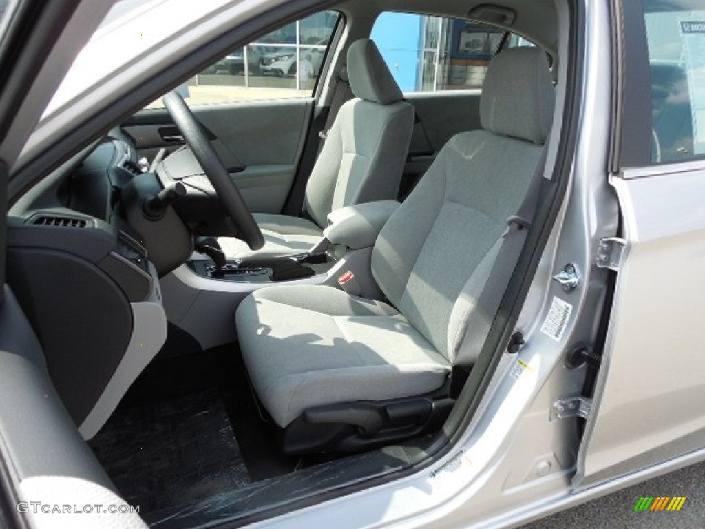 Gray Interior 2013 Honda Accord LX Sedan Photo #79379272