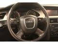 2009 Audi A4 Black Interior Steering Wheel Photo