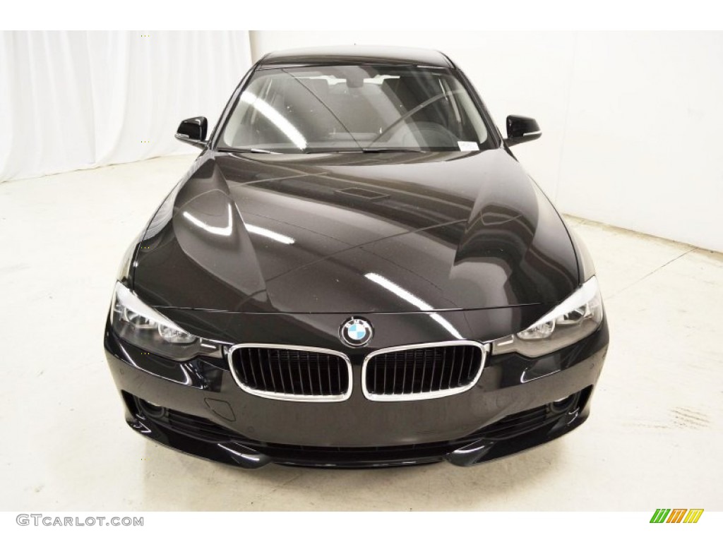 2013 3 Series 328i Sedan - Jet Black / Black photo #4