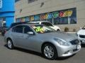 2010 Liquid Platinum Infiniti G 37 x AWD Sedan  photo #1