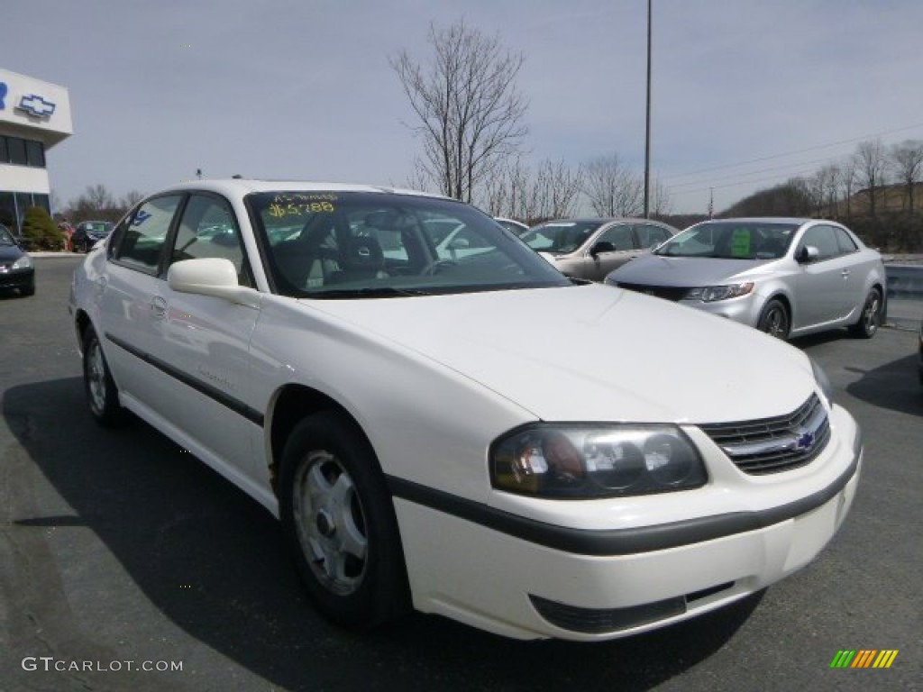 2002 Impala LS - White / Medium Gray photo #1