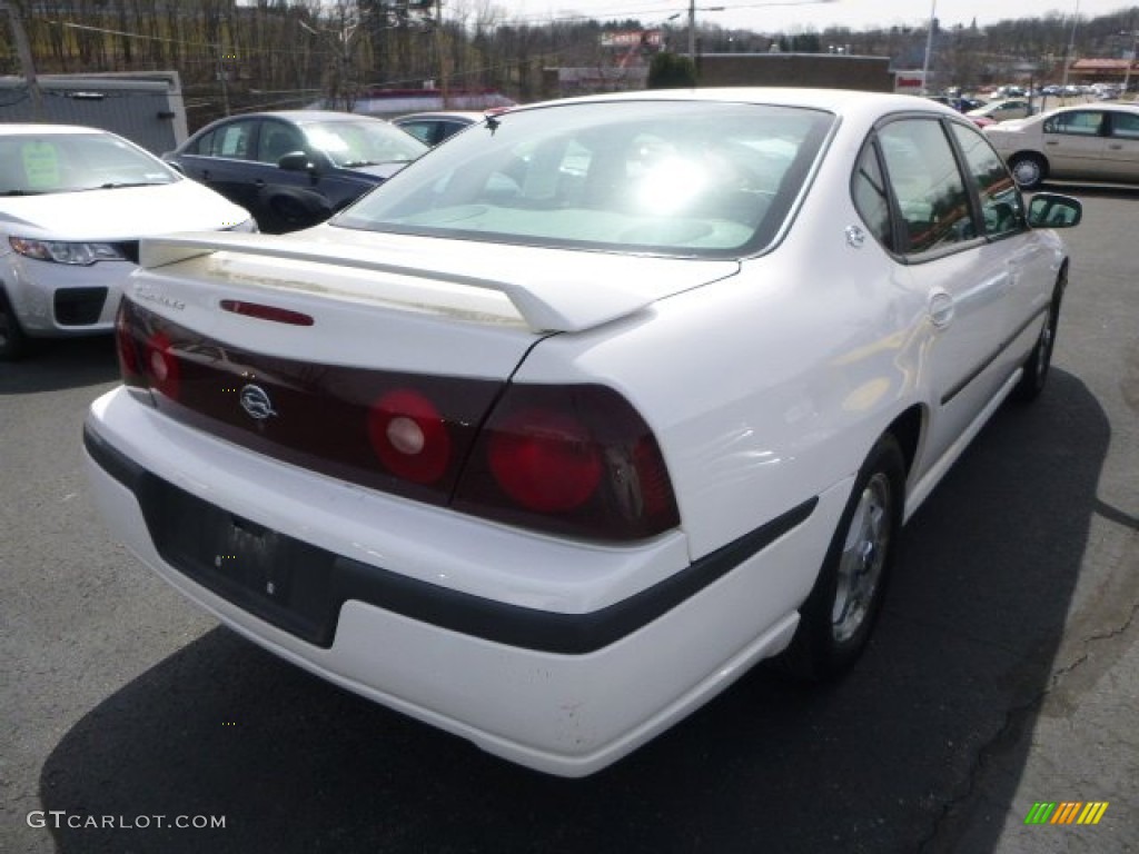 2002 Impala LS - White / Medium Gray photo #2