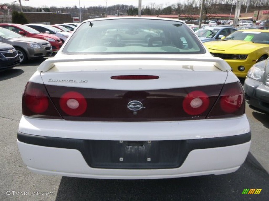 2002 Impala LS - White / Medium Gray photo #3