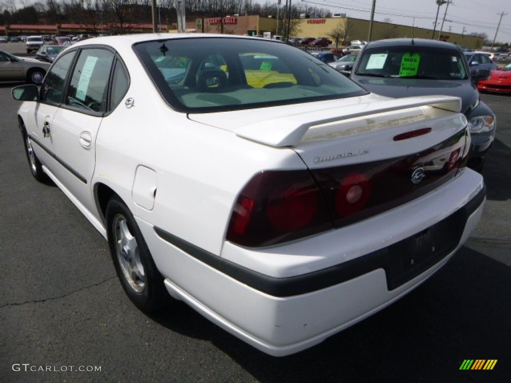 2002 Impala LS - White / Medium Gray photo #4