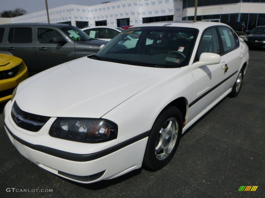 2002 Impala LS - White / Medium Gray photo #5