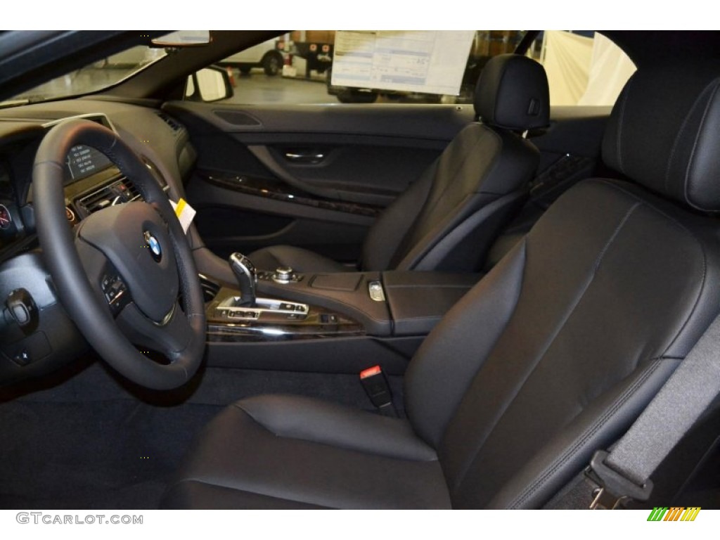 2013 6 Series 640i Convertible - Alpine White / Black photo #7
