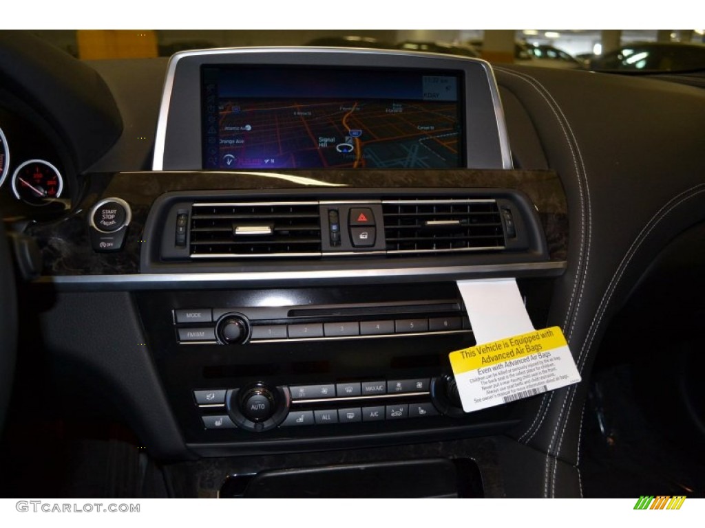2013 6 Series 650i Coupe - Alpine White / Black photo #7