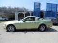 2005 Legend Lime Metallic Ford Mustang V6 Deluxe Coupe  photo #2