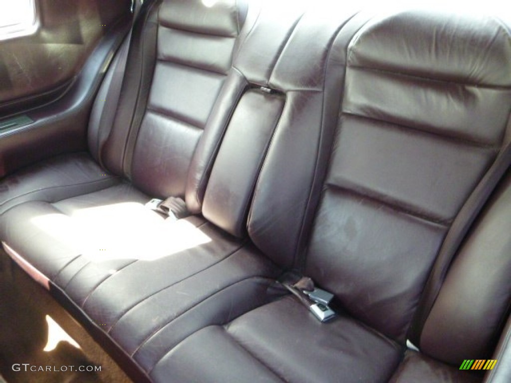 1996 Cadillac Eldorado Standard Eldorado Model Rear Seat Photo #79381924