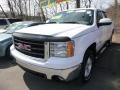 Summit White - Sierra 1500 SLT Crew Cab 4x4 Photo No. 5