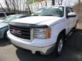 2007 Summit White GMC Sierra 1500 SLT Crew Cab 4x4  photo #5