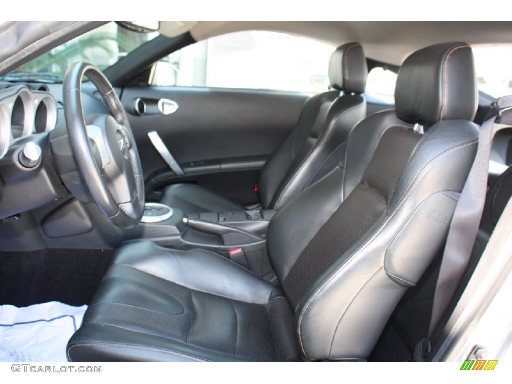 2005 350Z Touring Coupe - Chrome Silver Metallic / Charcoal photo #10