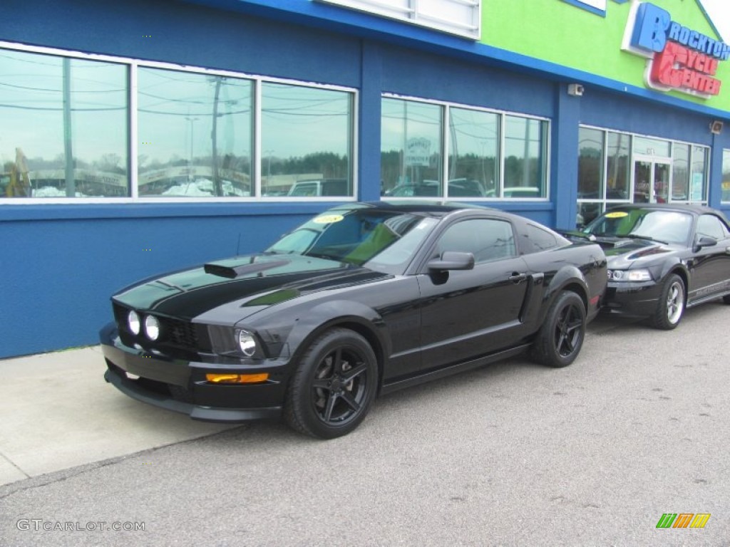 2008 Mustang GT Premium Coupe - Black / Charcoal Black/Dove photo #1