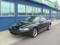 Black 2001 Ford Mustang GT Convertible