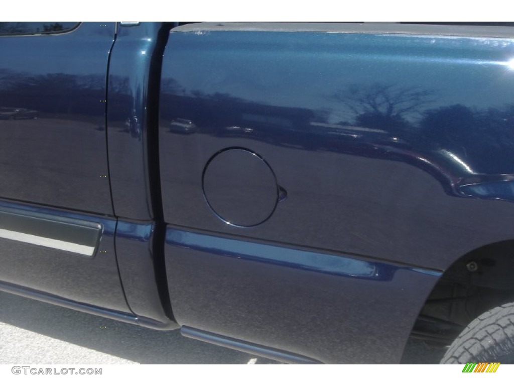 2005 Silverado 1500 LS Extended Cab 4x4 - Dark Blue Metallic / Dark Charcoal photo #38