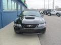 2001 Black Ford Mustang GT Convertible  photo #2
