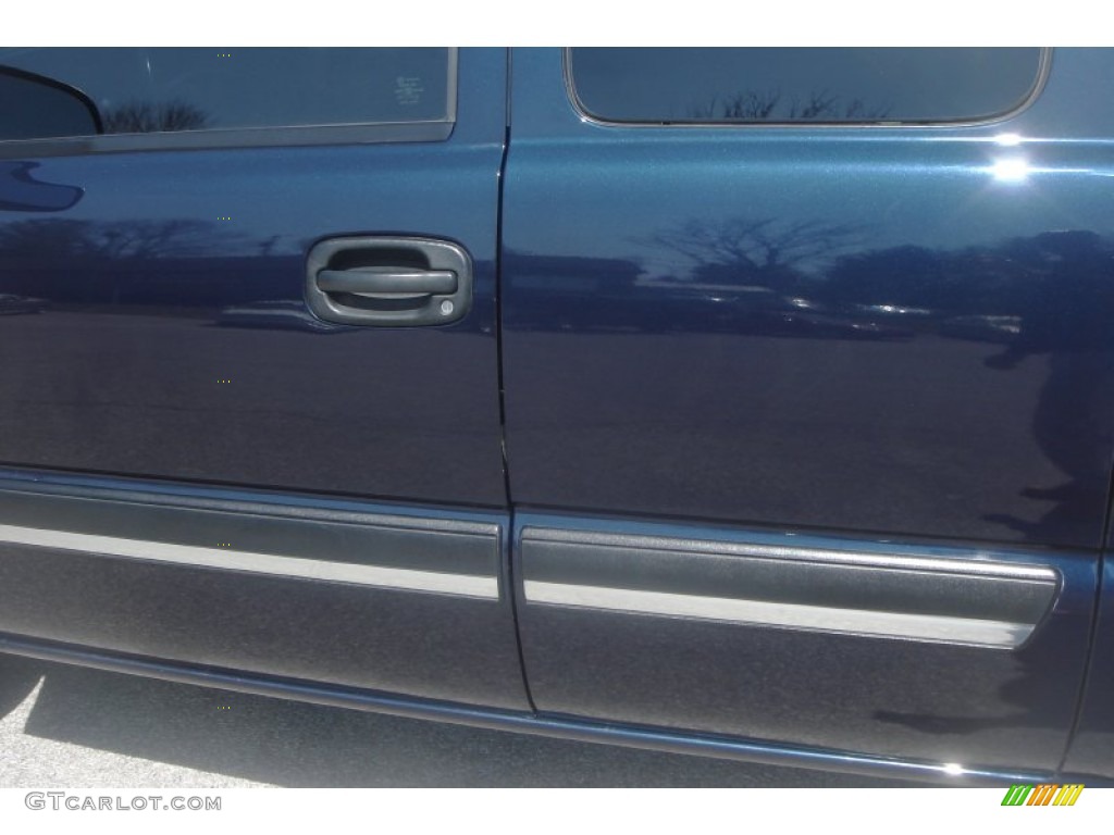 2005 Silverado 1500 LS Extended Cab 4x4 - Dark Blue Metallic / Dark Charcoal photo #39