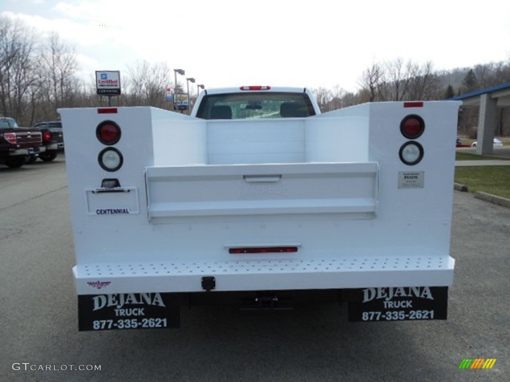 2013 Silverado 3500HD WT Regular Cab 4x4 Utility Truck - Summit White / Dark Titanium photo #6