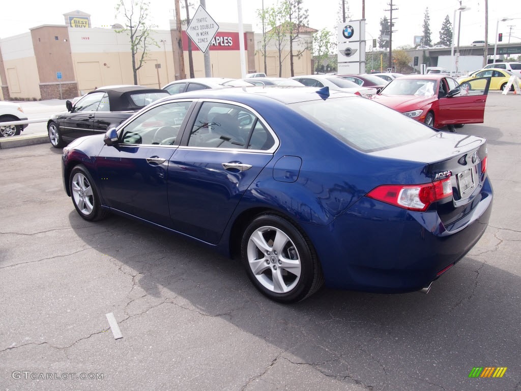 2010 TSX Sedan - Vortex Blue Pearl / Ebony photo #10