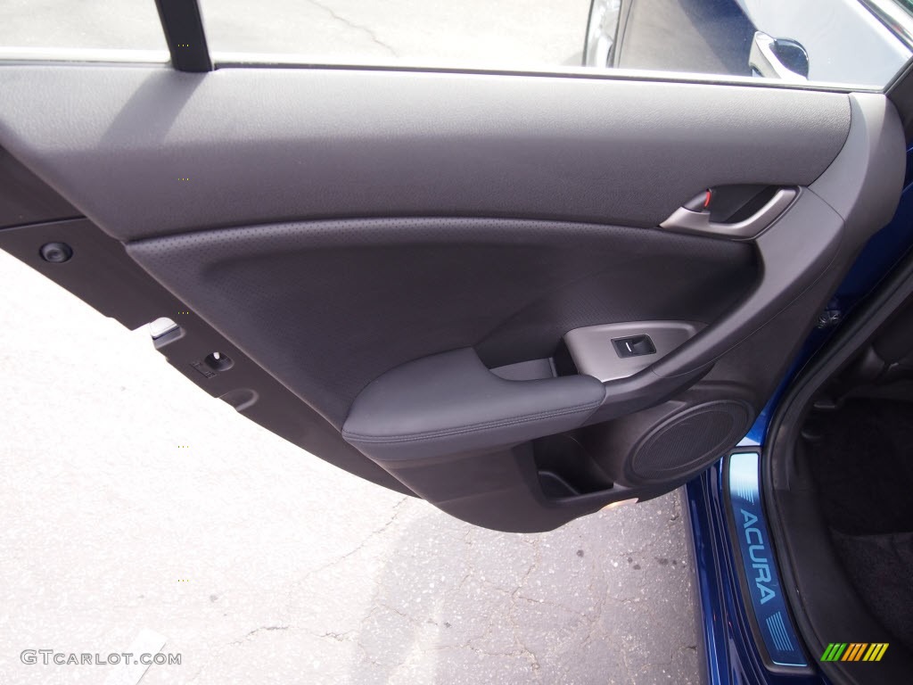 2010 TSX Sedan - Vortex Blue Pearl / Ebony photo #11