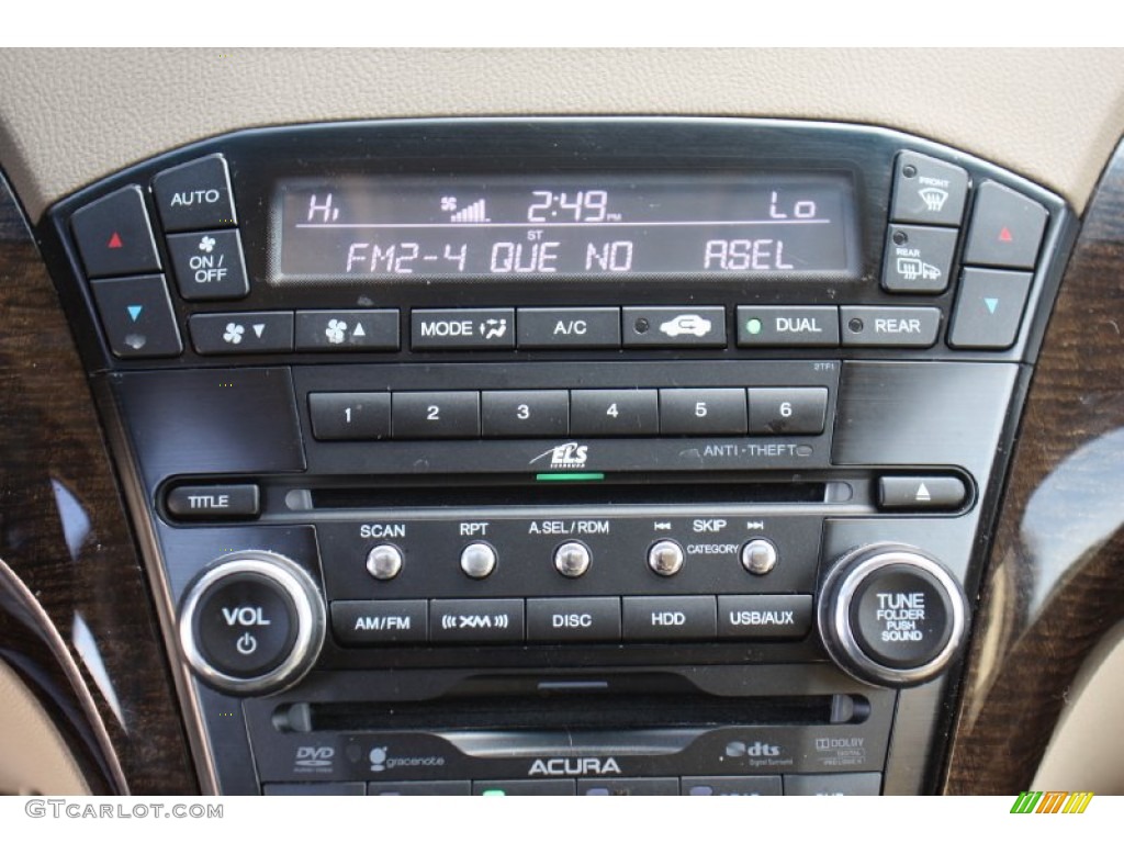 2012 Acura MDX SH-AWD Technology Controls Photo #79384279