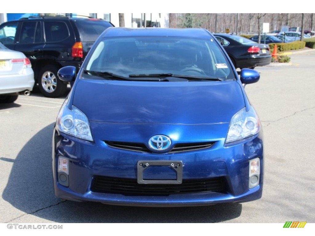 2011 Prius Hybrid II - Blue Ribbon Metallic / Misty Gray photo #2