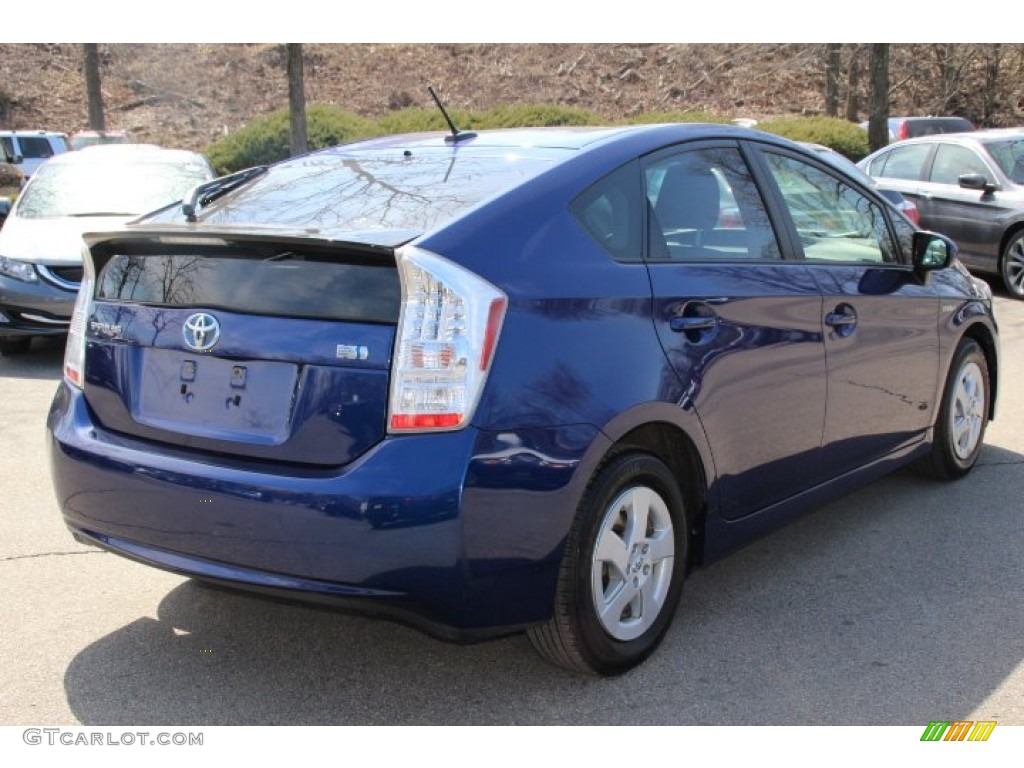 2011 Prius Hybrid II - Blue Ribbon Metallic / Misty Gray photo #5