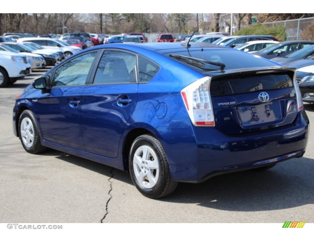 2011 Prius Hybrid II - Blue Ribbon Metallic / Misty Gray photo #7