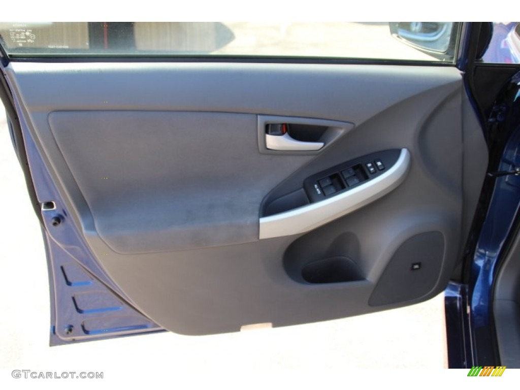 2011 Prius Hybrid II - Blue Ribbon Metallic / Misty Gray photo #9