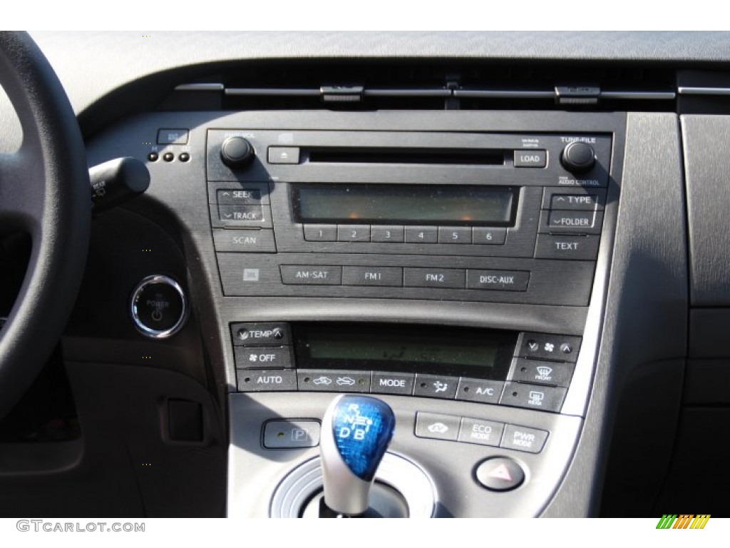 2011 Prius Hybrid II - Blue Ribbon Metallic / Misty Gray photo #14