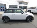 2011 White Silver Metallic Mini Cooper Hardtop  photo #2