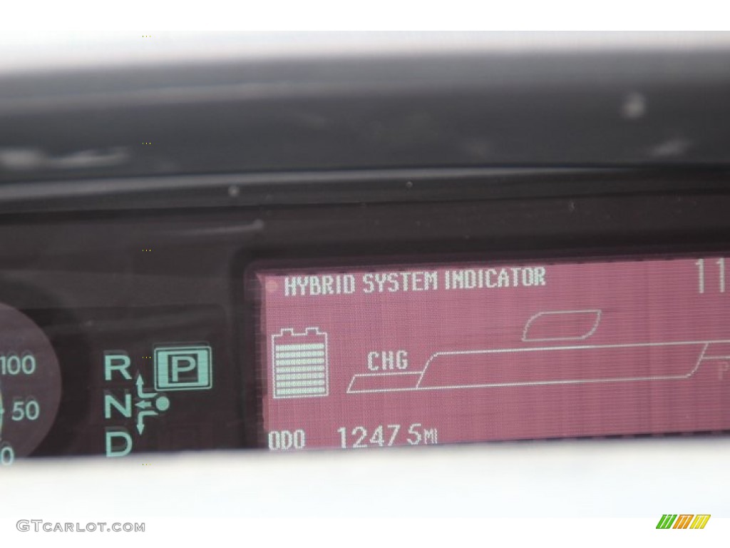2011 Prius Hybrid II - Blue Ribbon Metallic / Misty Gray photo #17