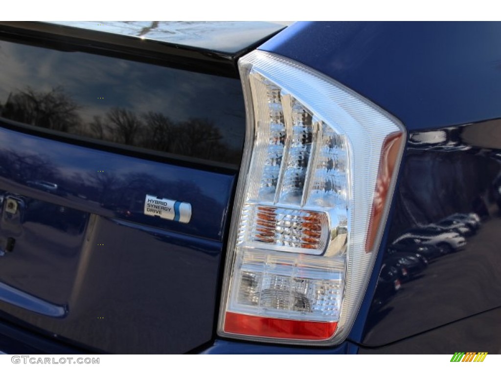 2011 Prius Hybrid II - Blue Ribbon Metallic / Misty Gray photo #19