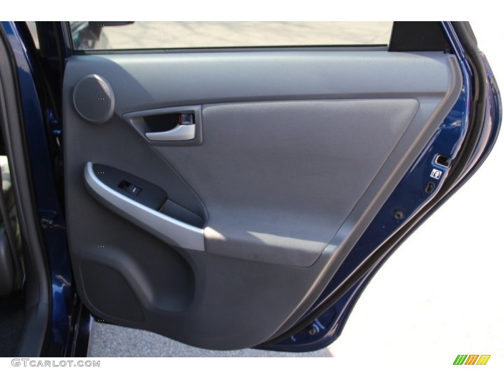 2011 Prius Hybrid II - Blue Ribbon Metallic / Misty Gray photo #20