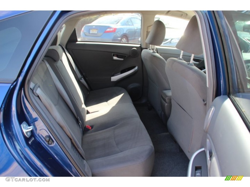 2011 Prius Hybrid II - Blue Ribbon Metallic / Misty Gray photo #21