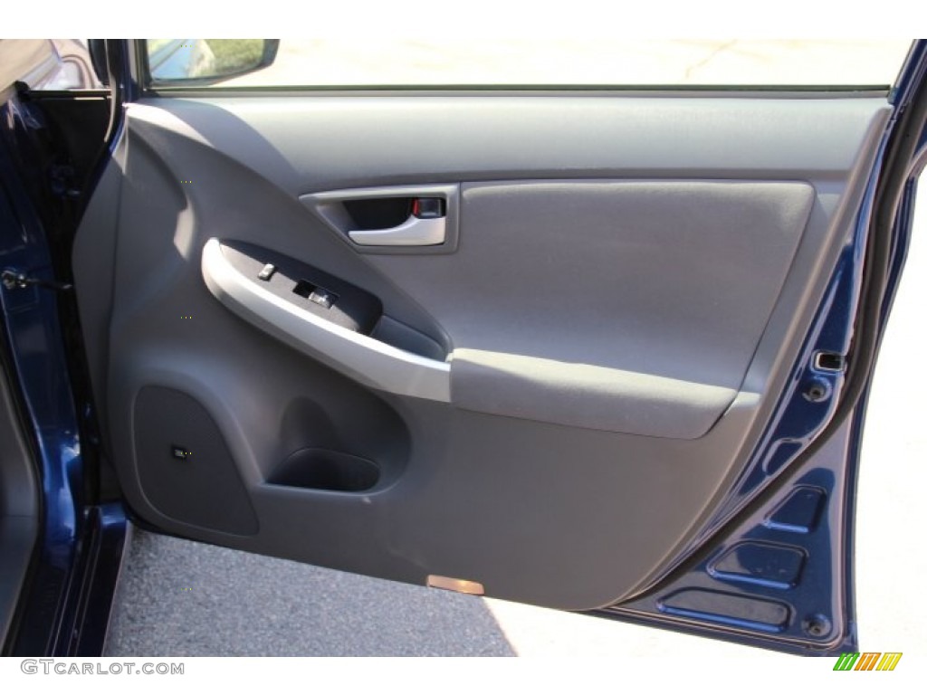 2011 Prius Hybrid II - Blue Ribbon Metallic / Misty Gray photo #22