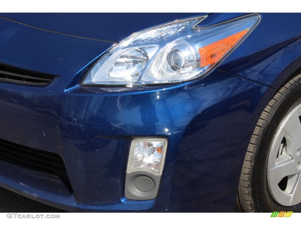 2011 Prius Hybrid II - Blue Ribbon Metallic / Misty Gray photo #26
