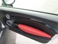 Rooster Red/Carbon Black Door Panel Photo for 2011 Mini Cooper #79385038